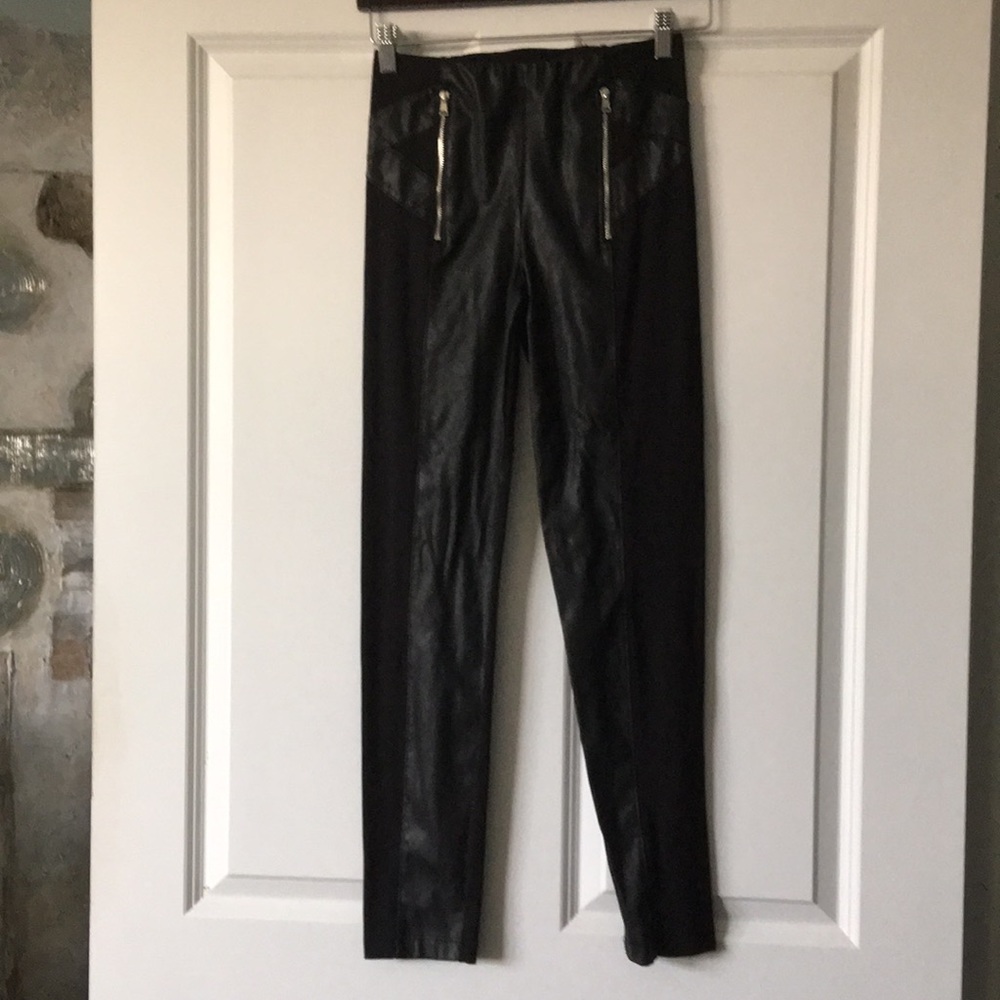 Gently used black Bebe pants